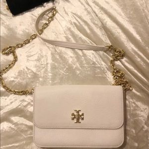 White Tory Burch purse